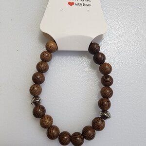 Wooden Beaded Braclet